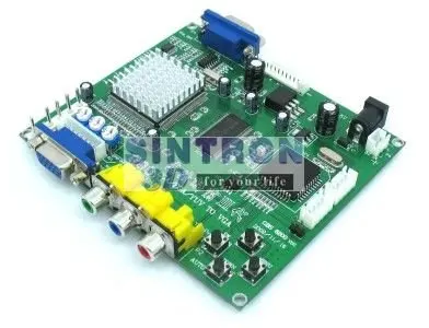 Аркадная игра RGB/CGA/EGA/YUV К VGA HD видеопреобразователь плата 1 выход|cga ega|rgb cgaega to vga |