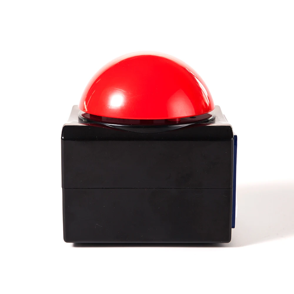 Mealivos XL Buzzer Кнопка будильника со звуком и светом мелочи викторины игры|Сувениры