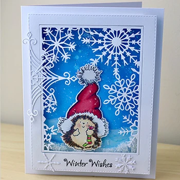 

Snowflake Background Metal Cutting Dies For Scrapbooking Embossing Decorative Crafts Supplies DIY Paper Cards Making New 2018