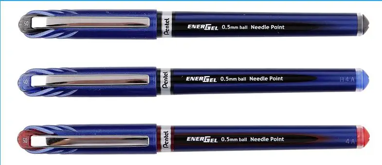 Pentel Energy BLN25 евро игла-Шариковая гелевая ручка 0,5 мм Быстросохнущие чернила Япония