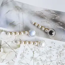 Новая мода жемчужная заколка для Для женщин элегантный корейский дизайн кнопки заколка палочка, Шпилька для волос для укладки волос аксессуары Dropshipp