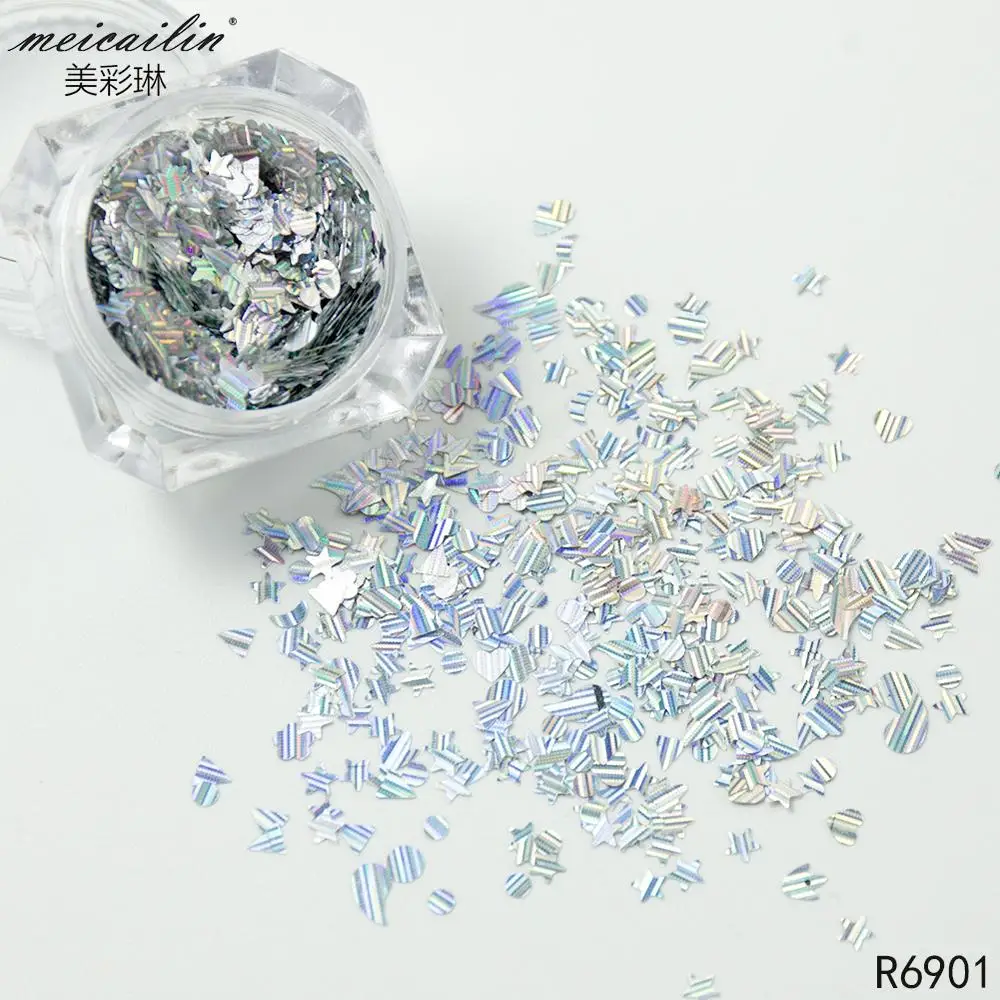 Mix Size Nail Glitter Sequins (1)