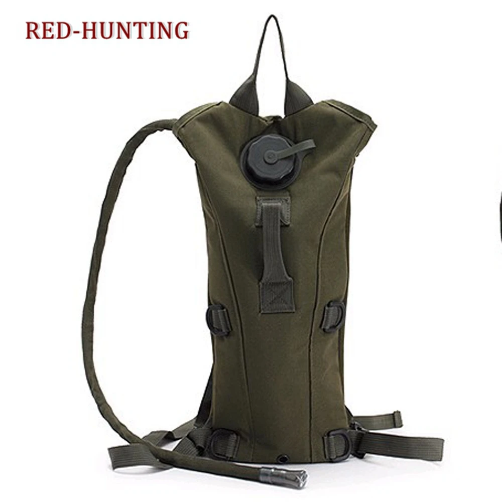 

3L Water Bladder Backpack Water Bag Outdoor Camping Molle Military Tactical Hydration Knapsack Cycling Hiking Climbing Camo