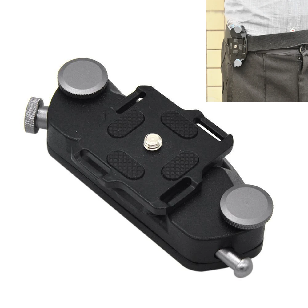 

Hanger Lightweight Waist Belt Buckle Clip Quick Release Mount Metal Shoulder Strap Fast Loading Button Universal For DSLR Camera