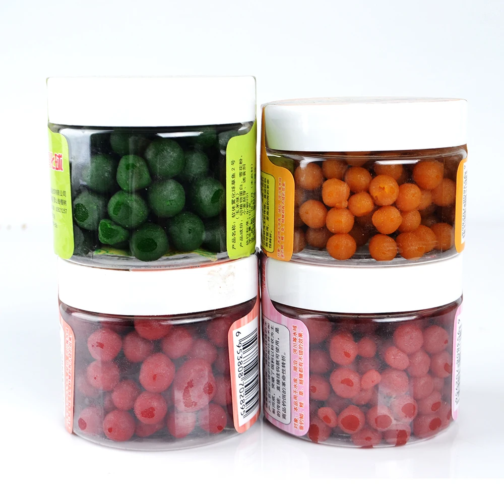 

FISH KING 1Box Boilies Carp Fishing Lure Fishy Strawberry Corn Smell Flavor Feeder Carp Bait Carp Fishing Accessories