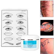 Тату оборудование комплект татуировок обеззараживание удаление очистки крем+ практическая кожа для нового Начинающих Татуировки комплект