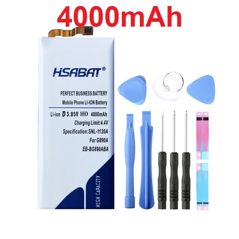 

HSABAT EB-BG890ABA 4000mAh Battery for Samsung Galaxy S6 Active G890A G870A Galaxy S6 Active LTE-A, SM-G890, SM-G890A