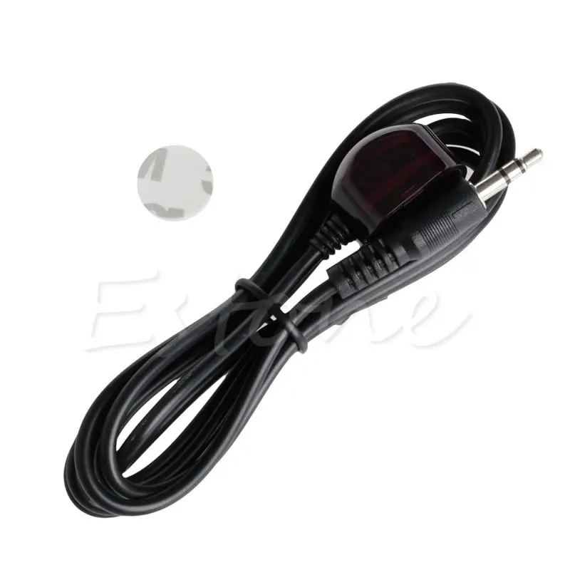 

OOTDTY New 38Khz Infrared IR Blaster Remote Control Receiver Extender Extension Cable 3.5mm 150CM Cable Black