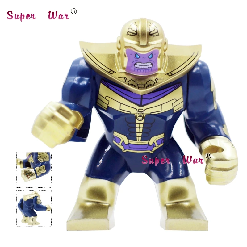 

Single Marvel Avengers 3 Infinity War Thanos Infinity Gauntlet Captain America Iron Man building blocks toys for children