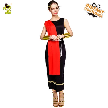 

Hot Sale Women's Caesar Toga Costume Adult's Sexy Egypt Cleopatra Role Play Fancy Outfit for Carnival Party Costumes
