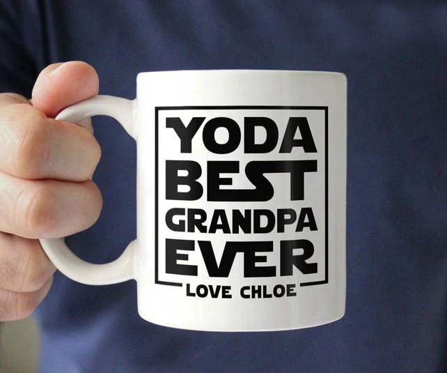 Best Grandpa Ever Funny Grandparents White Ceramics Coffee Mug