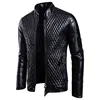 Fashion men leather jacket Spring autumn Casual PU coat mens motorcycle leather jacket New Male Solid color slim outerwear S-3XL ► Photo 2/6