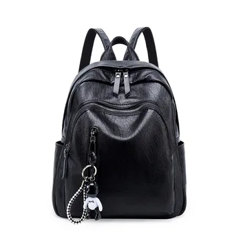 

Women Multi-function backpack female 2018 new wave Korean version of wild fashion anti-theft student backpak student travel bag