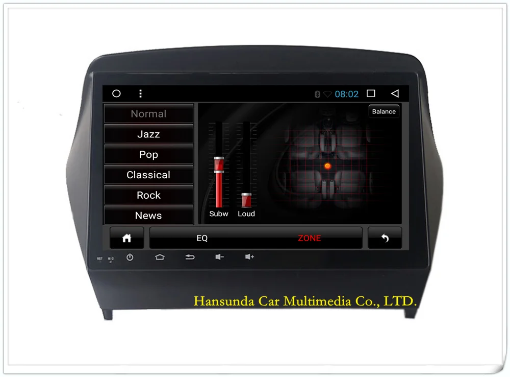 Best Pure android 6.0 Quad Core Car DVD for Hyundai iX35 Tucson with 3G 4G WIFI radio DAB+ Capacitive screen Stereo NAVI GPS free map 2