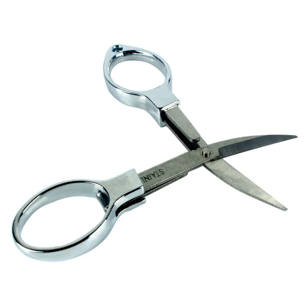 Anmuka мини складной Нержавеющая сталь брелок Рыбалка Путешествия Scissor Cutter кемпинг