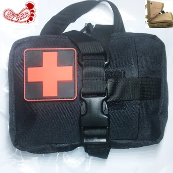

MY DAYS Tactical Ifak First Aid Bag MOLLE EDC Rip-Away Medical Military Utility Pouch rescue waist pack for camp hunting hiking
