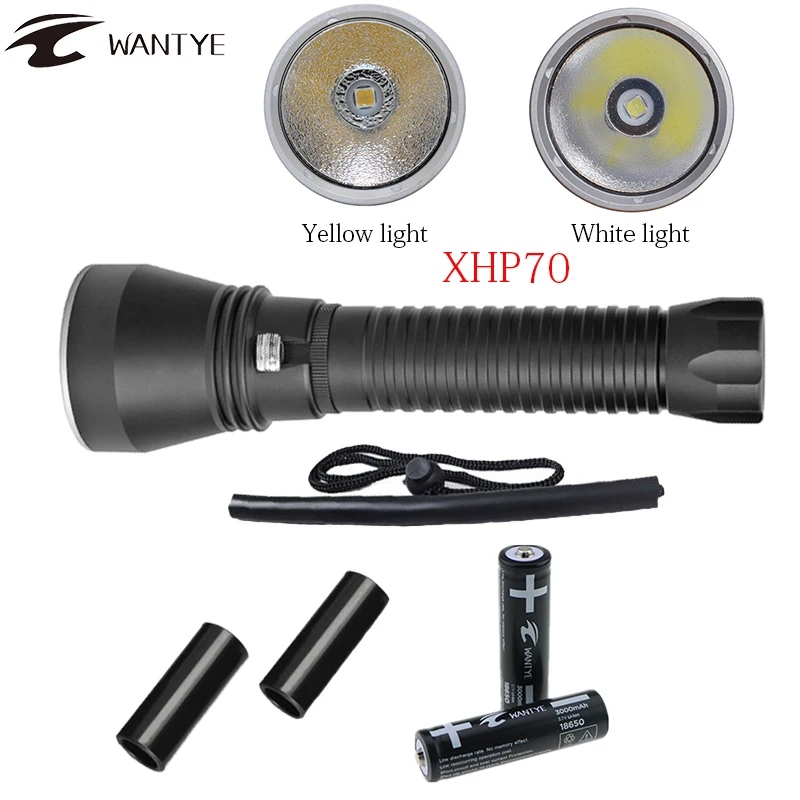 diving flashlight  26650