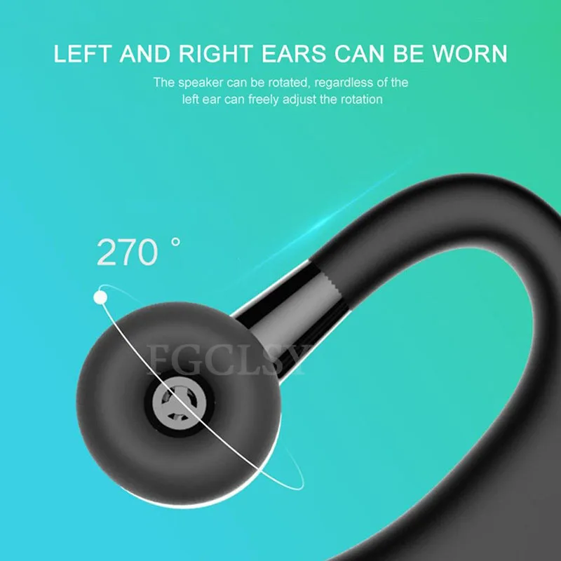 FGCLSY 2019 New V9 Wireless Bluetooth Earphone Stereo Handsfree call Business Headset with Mic For iPhone Samsung