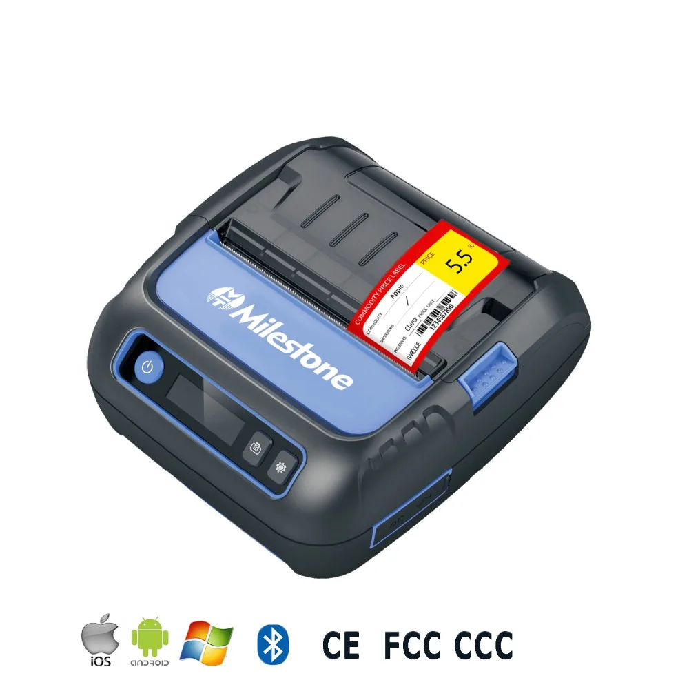 Label Printer for Label and Receipt 2 in 1 POS Printing 80mm Bluetooth Support Android iOS 2