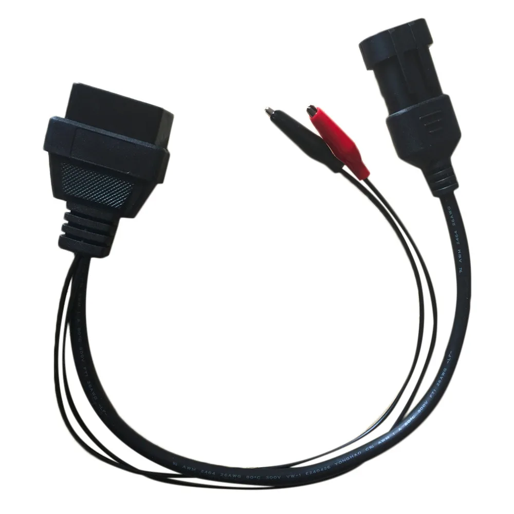 

For Fiat 3pin Lancia Alfa Romeo 3 pin to OBD2 OBD 16 pin tool adapter Connector cable Drop Shipping Drop Shipping