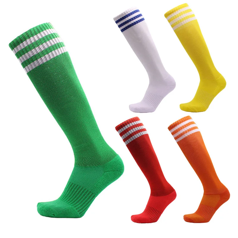

2017 High quality Three stripes Towel bottom Man Women Compression Socks Knee High Sock Soft Leg Support Stretch Breathable Sock