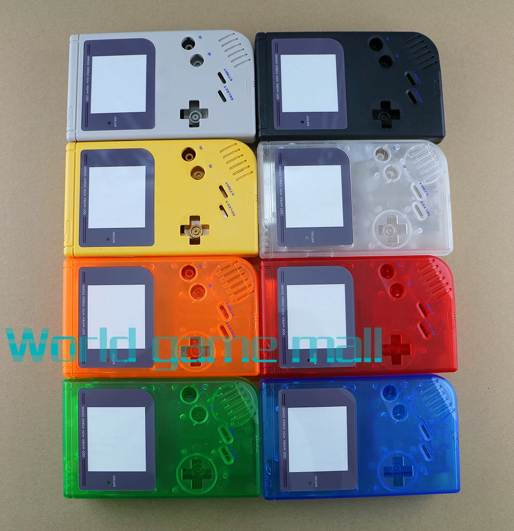 

New replacement full set housing for game boy GB shell case for GBO DMG