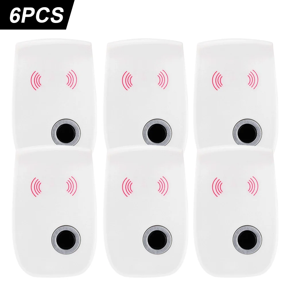 

High Quality 6PCS Ultrasonic Electronic Pest Repeller Indoor for Lustrating Mouse Bug Mosquito Insect