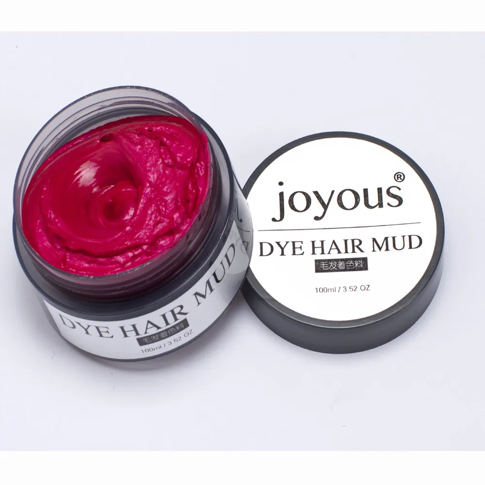 Joyous бренд Лидер продаж одноразовая краска для волос спрей для волос грязевой крем для женщин для мужчин краска для волос Прямая