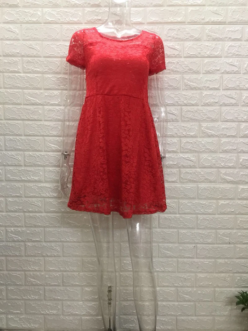 Сексуальное Кружевное мини-платье для женщин, летнее повседневное женское платье с коротким рукавом и принтом размера плюс 5XL, элегантные вечерние платья в стиле ретро для женщин