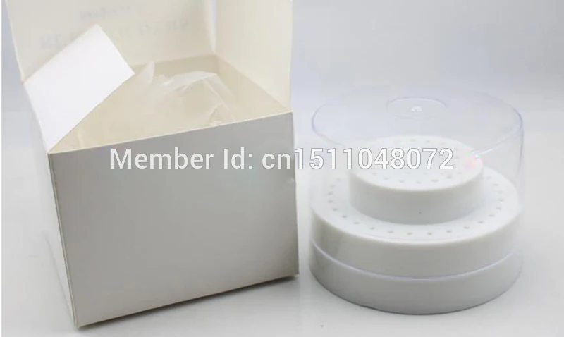 Free shipping 2pcs Dental Plastic bur block 60 holes