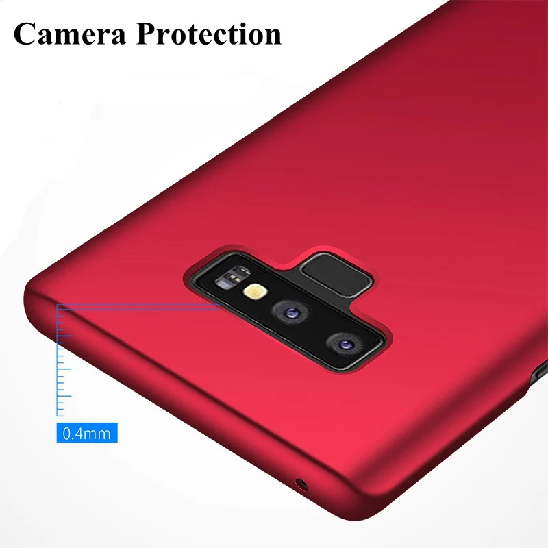 Ультратонкий матовый чехол Note9 для Samsung Galaxy Note 9 S10 S8 S9 plus жесткий накладка чехлы