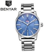 High Quality Stainless Steel Watches Men Luxury Sport Watch Men Business Waterproof Quartz Wrist Watch Men