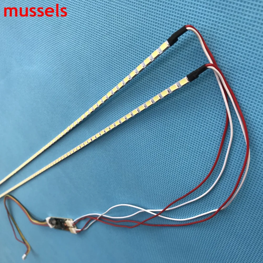 

For 26"-27" inch 620mm LED Backlight Lamps Update kit Adjustable LED Light For LCD Monitor Universal Highlight Dimable 10piece