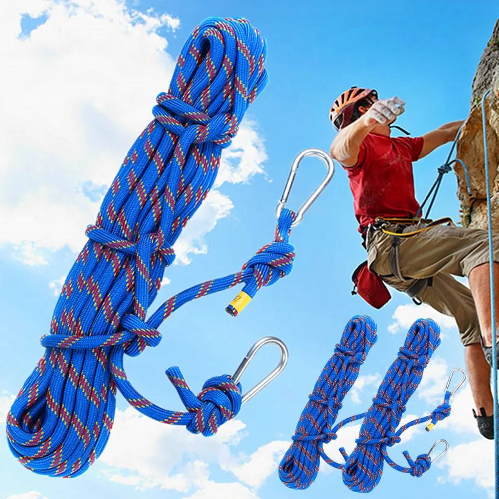 10M Professional Rock Climbing Cord Outdoor Hiking Accessories Rope