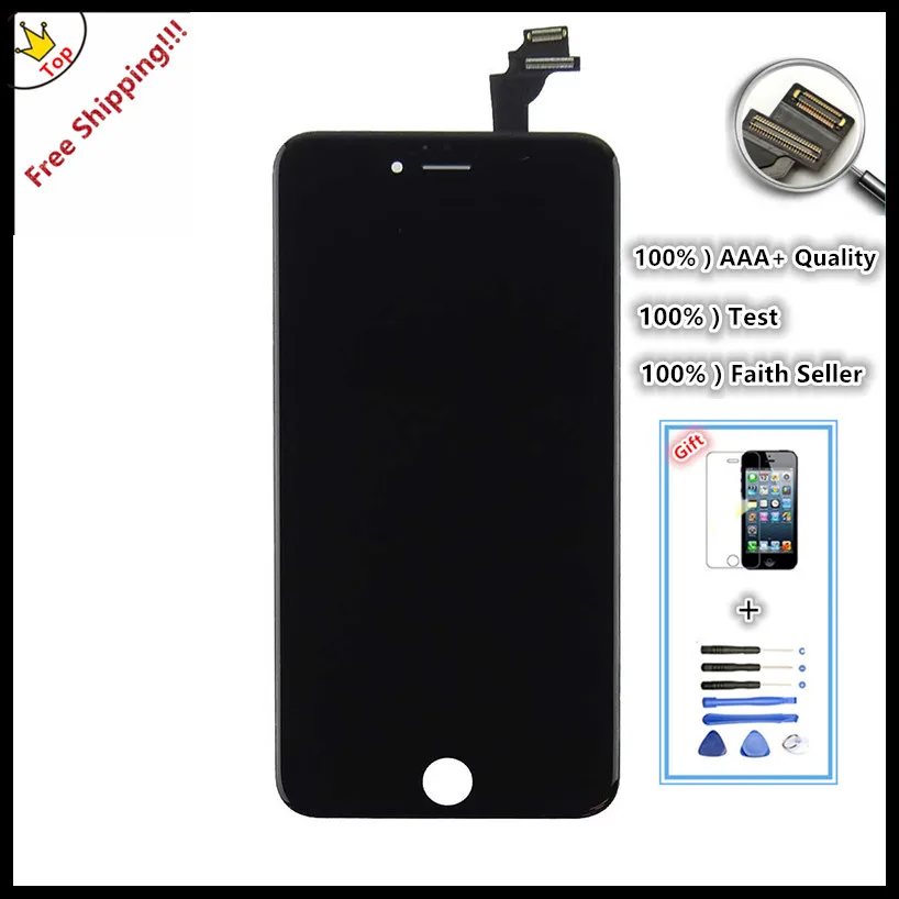 

1pcs/lot Cheaper B&C Quality display for iphone 6 plus lcd touch screen  Digitizer Assembly Replacement for repair part