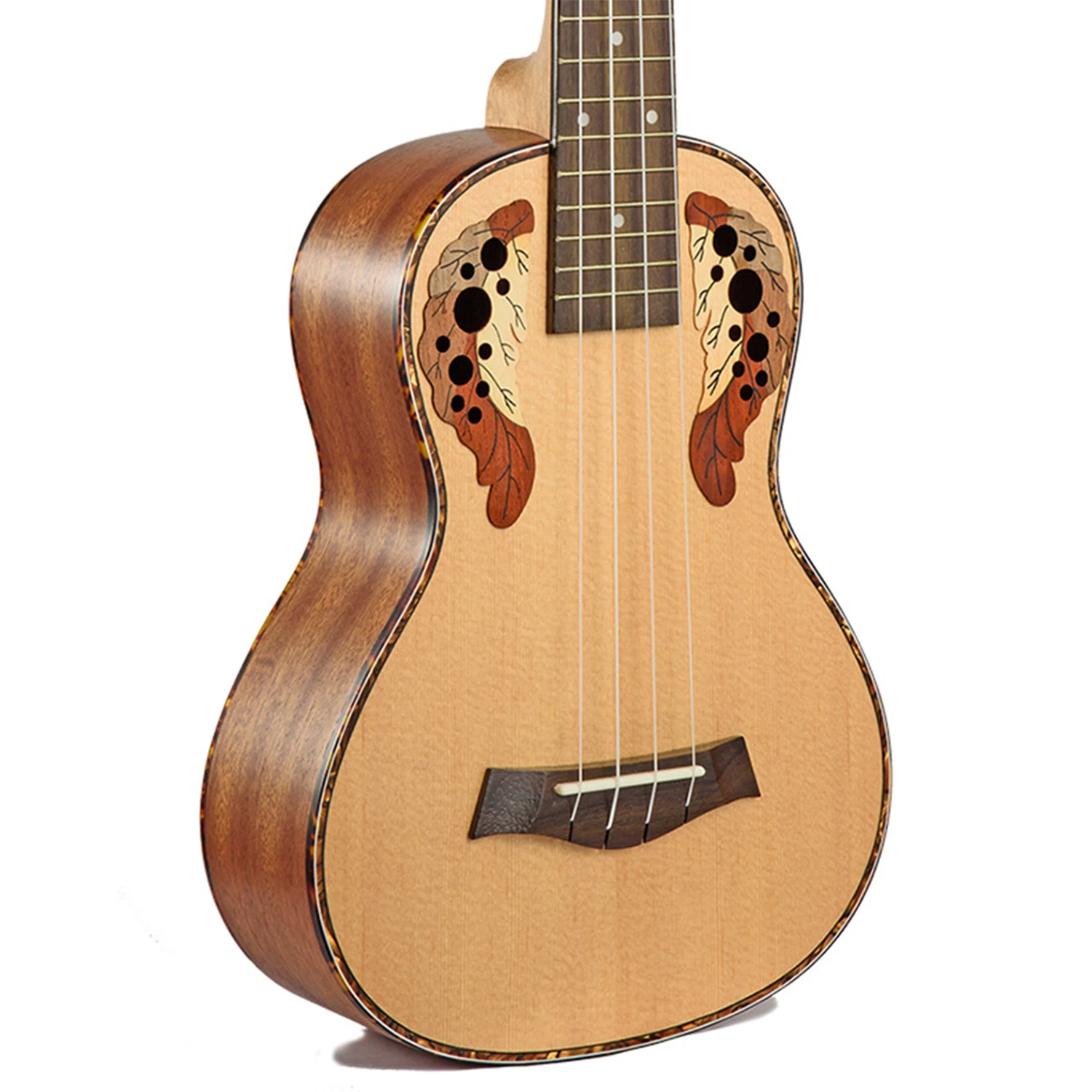 tigger Udholdenhed Demon Play 26" Tenor Spruce Ovation Grape Hole 4 Strings Ukelele Hawaii Mini Small  Guita Ukelele Travel Acoustic Guitar Uke Concert - Ukulele - AliExpress