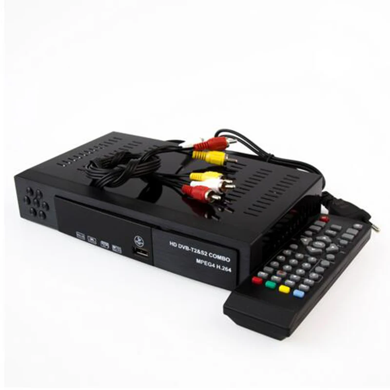 [Подлинный] DVB T2 dvb S2 спутниковый комбинированный приемник HD цифровой 1080 P MPEG4 ТВ