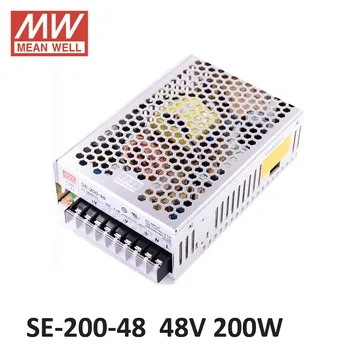 

ac dc power source 48V 4.4A 200W Meanwell Switch Power Supply SE-200-48 Industrial Economical medium to high power model 48V