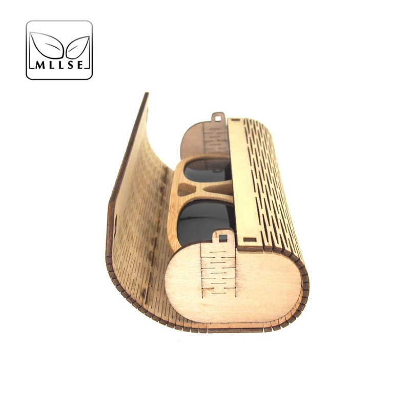 

Women Men Bamboo Sunglasses Boxes Free Assembly And Disassembly Elegance Glasses Case Unisex Handmade amboo Glasses Cases