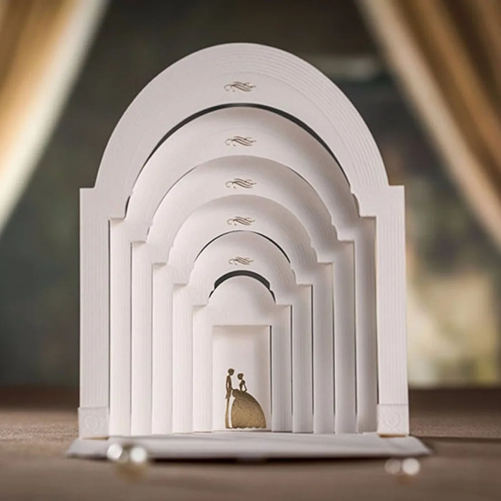 Online Buy Wholesale 3d wedding invitations from China 3d