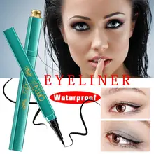 Профессиональная Косметическая жидкая подводка для глаз карандаш Быстросохнущий Водонепроницаемый влагостойкий легко размазывающийся стойкий карандаш для глаз
