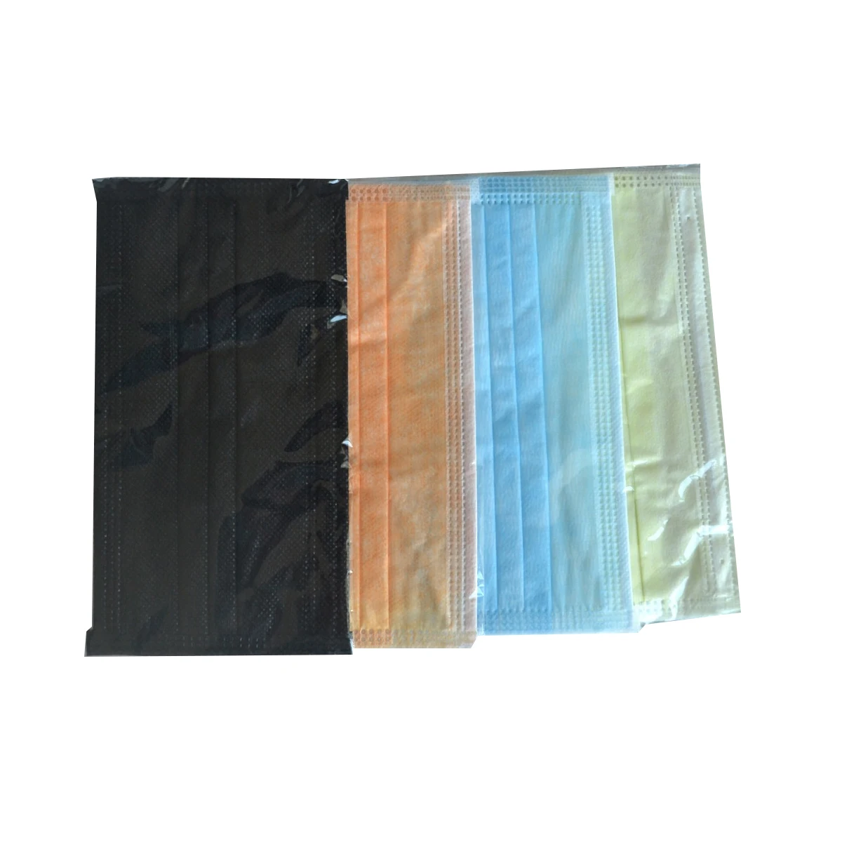 100pcs Medical Disposable Anti Dust & Bacterial Filter Surgical Mouth Mask 3 Layers Nonwoven W/ Earmuff Health Care Tool 4 Color