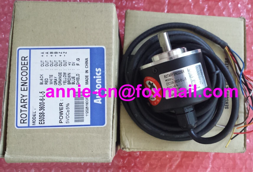 100% New and original   E50S8-3600-6-L-5  AUTONICS  Pulse encoder   Rotary encoder