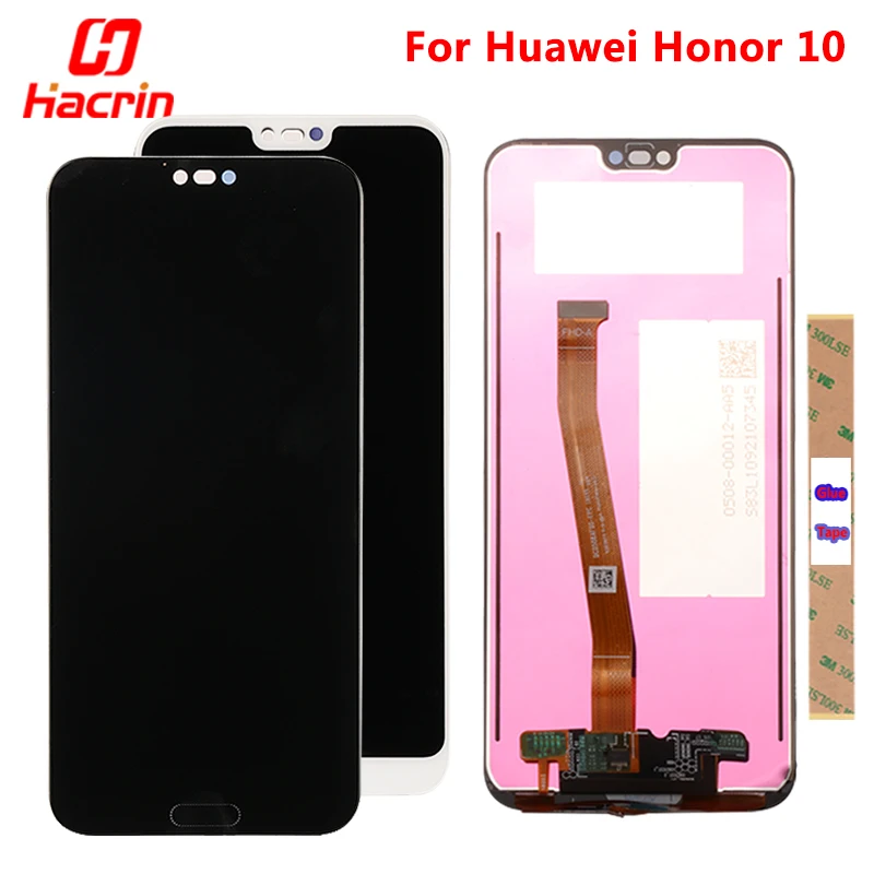 

Lcd display Touch screen For Huawei Honor 10 Test Good 100% New Digitizer Assembly Replacement LCD Screen For Huawei Honor10