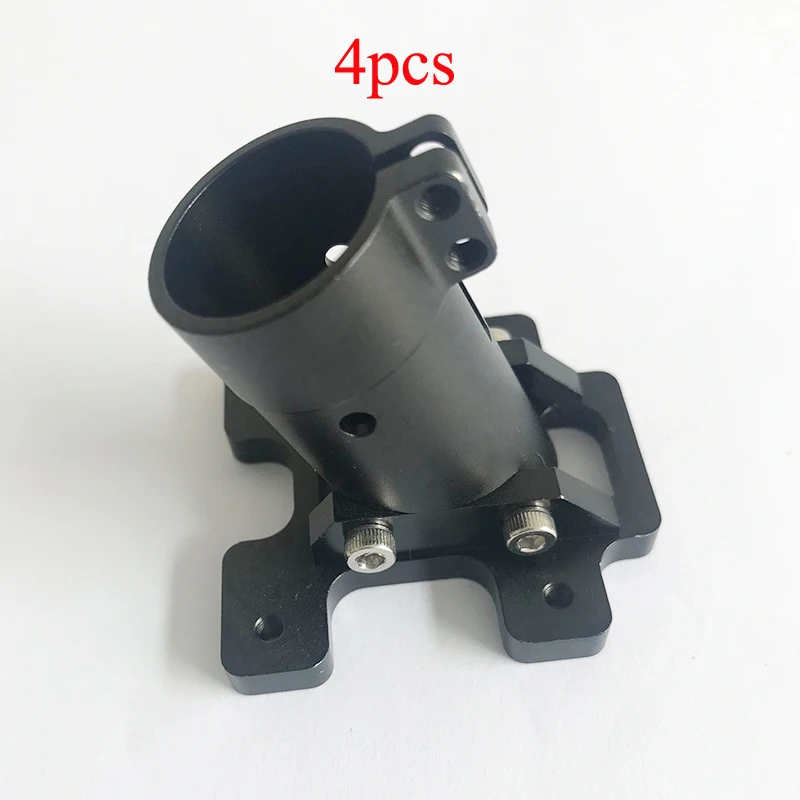 

4PCS CNC 20mm Dia Landing Gear Fixture Mount Fixing Holder Seat Base Fixed Hanger Connector for Plant Protection UAV Drone