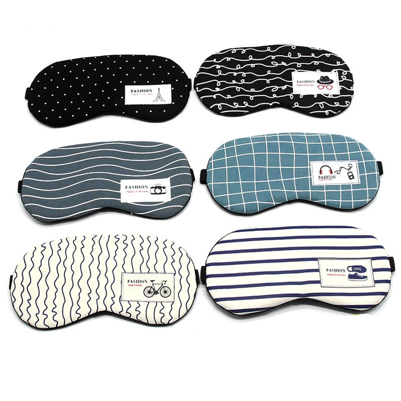 

Cotton Linen Eyeshade Sleeping Mask Soft Eye Cover Sleep Mask Travel Eyepatch Rest Eye Band Sleeping Aid Eye Patch Blindfolds