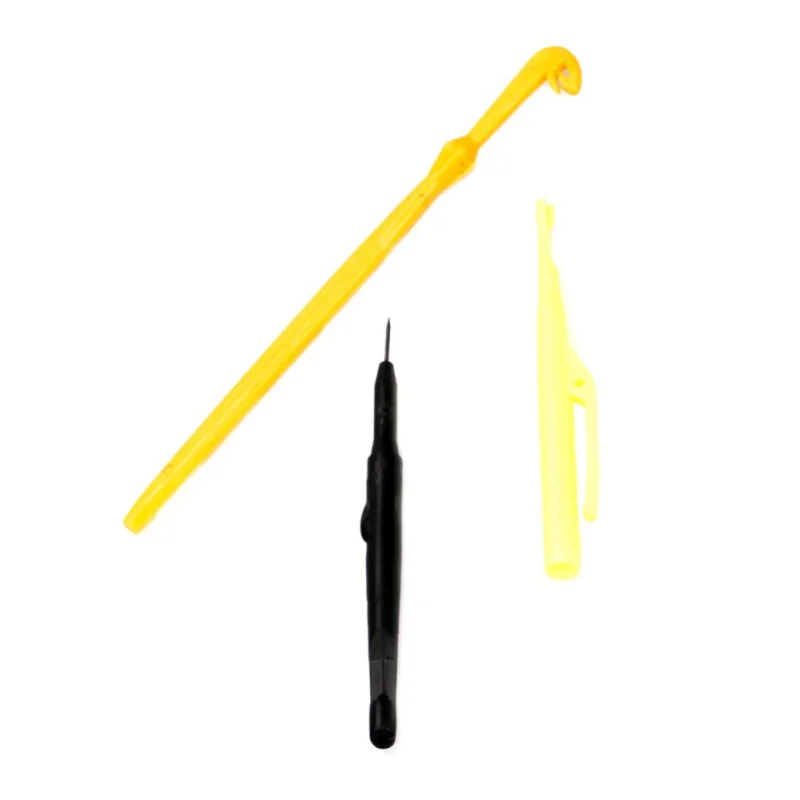 

2018 Fishing Tackle Knot Tying Tool Kit Loop Tyer & Fish Hook Remover Disgorger Unhook Extractor Knot Picker Needle Hook Tier