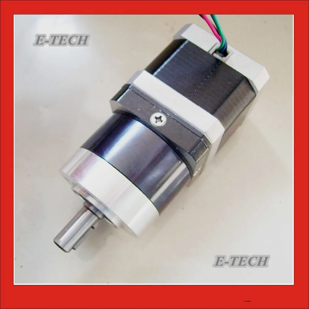 

40:1 Planetary NEMA 17 Gearbox Stepper Motor with 34mm Motor Length