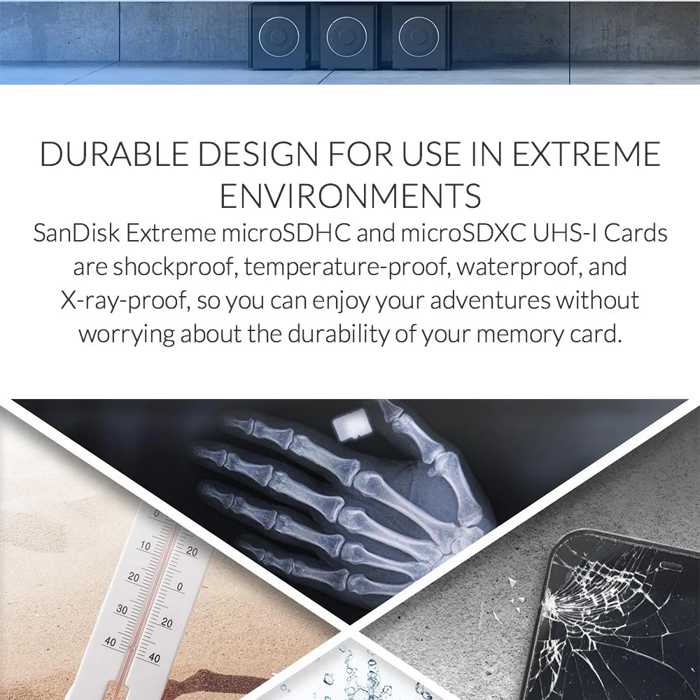 Карта памяти SanDisk Extreme micro SD карта UHS-I C10 U3 V30 A2 microSDHC/microSDXC Flash 32 Гб 64 Гб 128 ГБ 256 Гб 400 Гб TF карта