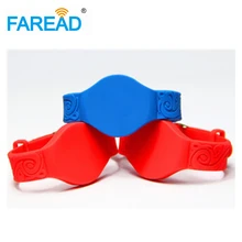 X100pcs 125 кГц TK4100 браслет регулировщик RFID браслет с блокировкой